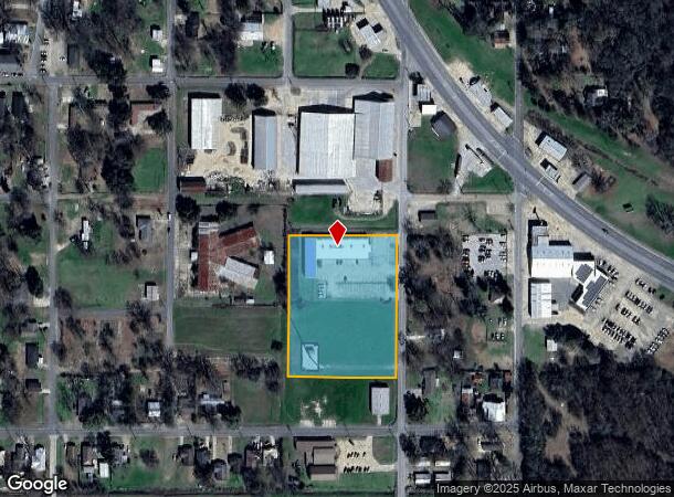 2406 West St, Winnsboro, LA Parcel Map