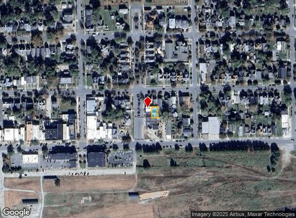  12 Peach St, Cape Charles, VA Parcel Map
