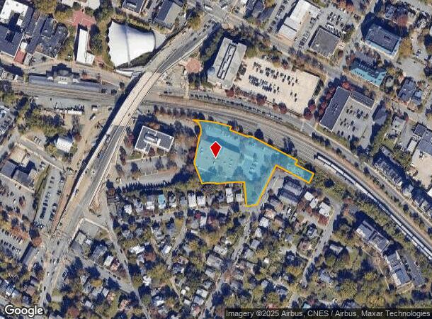  100 Avon St, Charlottesville, VA Parcel Map