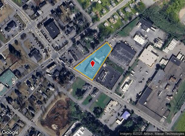  605 Davis St, Scranton, PA Parcel Map