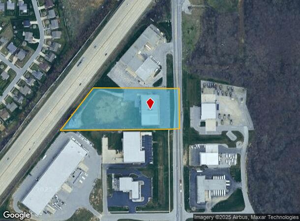 4101 Hillegas Rd, Fort Wayne, IN Parcel Map