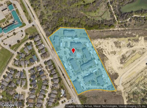 4700 Huffines Blvd, Fort Worth, TX Parcel Map