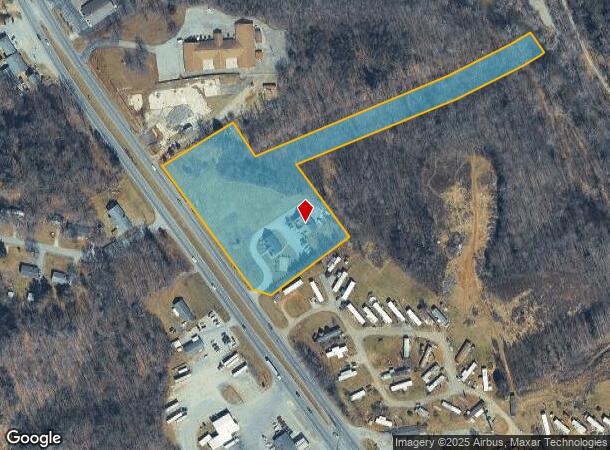 18210 Virgil H Goode Hwy, Rocky Mount, VA Parcel Map