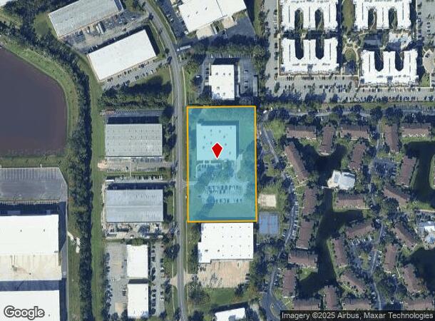 4301 Metric Dr, Winter Park, FL Parcel Map
