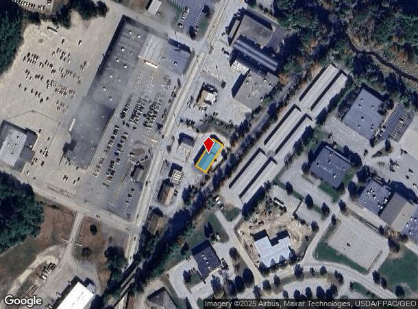  743 Main St, Lewiston, ME Parcel Map