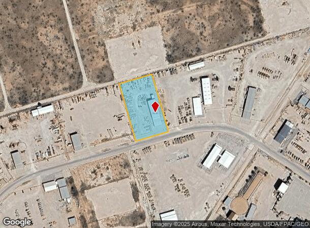  12624 W County Road 91, Midland, TX Parcel Map