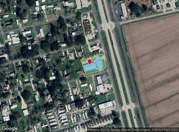  7858 6Th St, Addis, LA Parcel Map