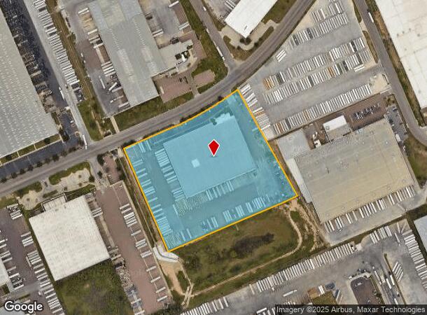  8709 Killam Industrial Blvd, Laredo, TX Parcel Map