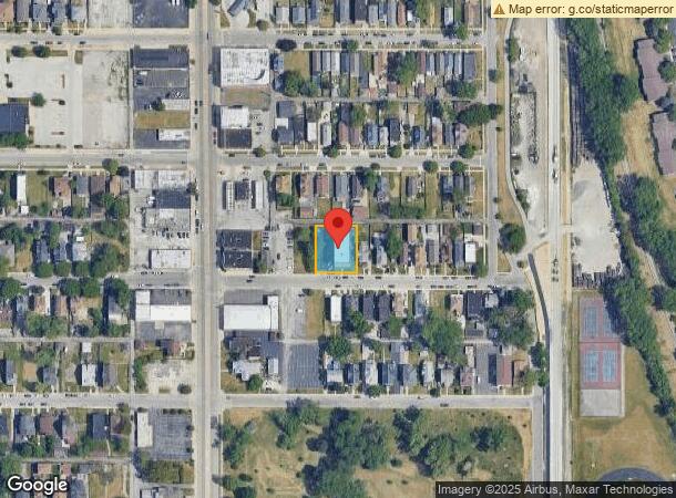  225 Carroll St, Hammond, IN Parcel Map