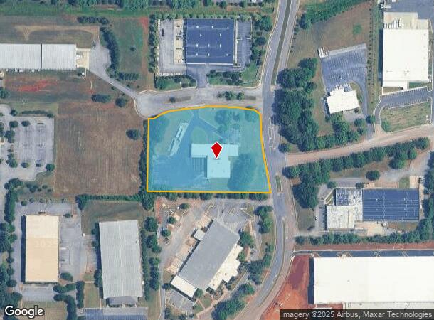 124 Electronics Cir Sw, Huntsville, AL Parcel Map