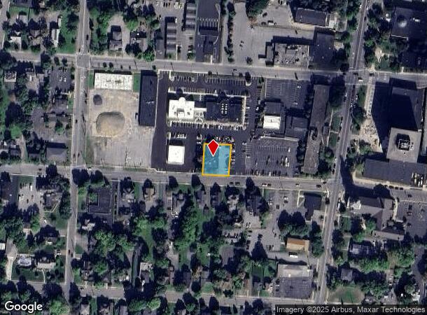 134 Mullin St, Watertown, NY Parcel Map