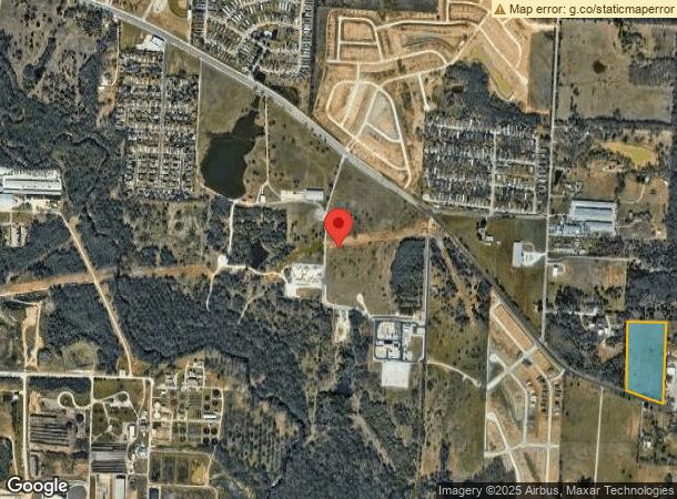  1800 E Crescent St, Denton, TX Parcel Map