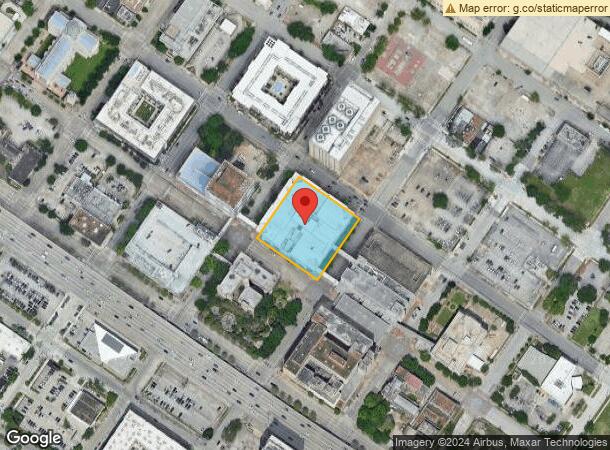  1401 St Joseph Pkwy, Houston, TX Parcel Map