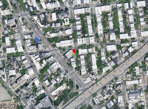 154 Newton St, Brooklyn, NY Parcel Map