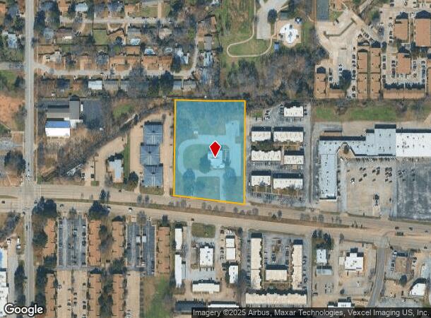 1029 W Pioneer Pky, Arlington, TX Parcel Map