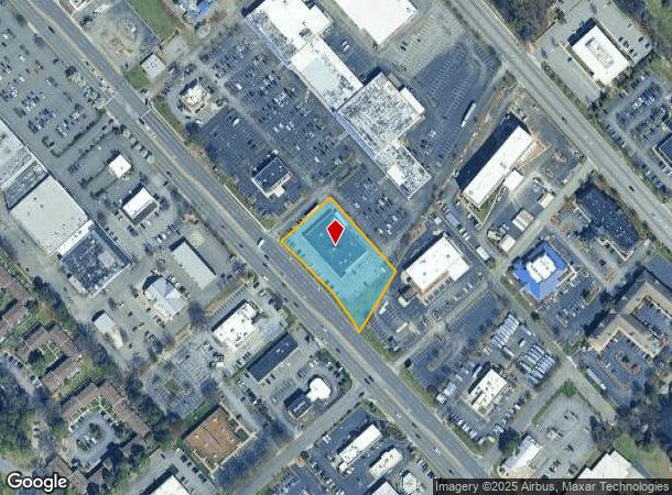 8018 W Broad St, Henrico, VA Parcel Map