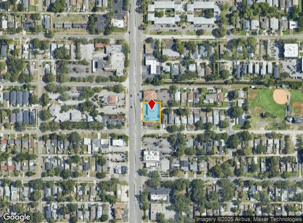  4545 4Th St N, Saint Petersburg, FL Parcel Map