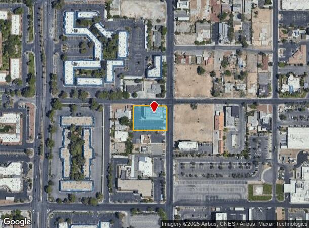  600 S Tonopah Dr, Las Vegas, NV Parcel Map