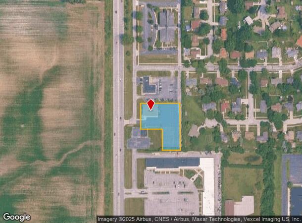  2008 N Main St, Crown Point, IN Parcel Map