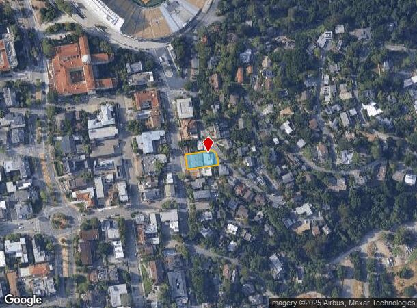 12 Panoramic Way, Berkeley, CA Parcel Map