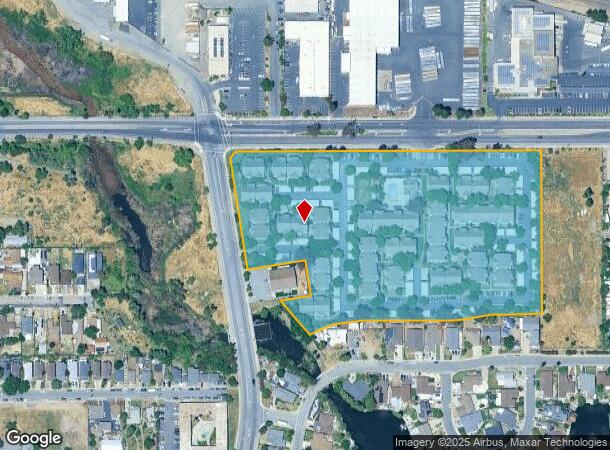  600 Wilbur Ave, Antioch, CA Parcel Map