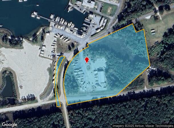 1100 Bayshore Rd, Cape Charles, VA Parcel Map