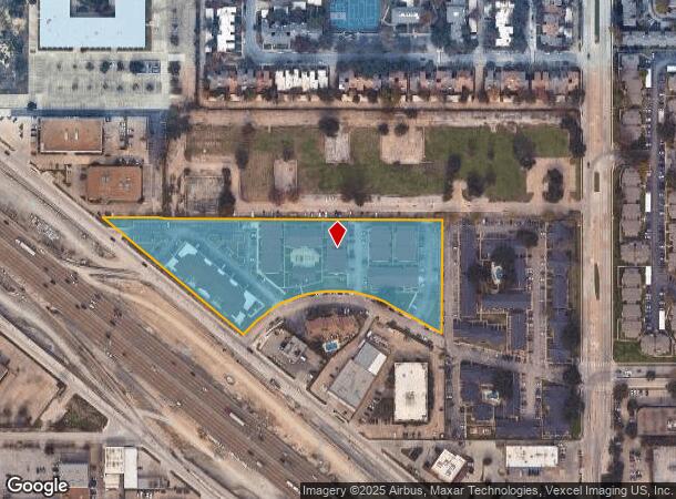  9259 Lyndon B Johnson Fwy, Dallas, TX Parcel Map
