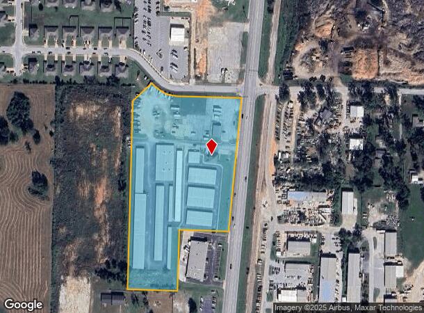 2600 S 8Th St, Rogers, AR Parcel Map