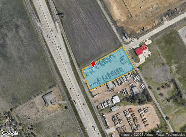602 S Interstate Highway 45, Wilmer, TX Parcel Map