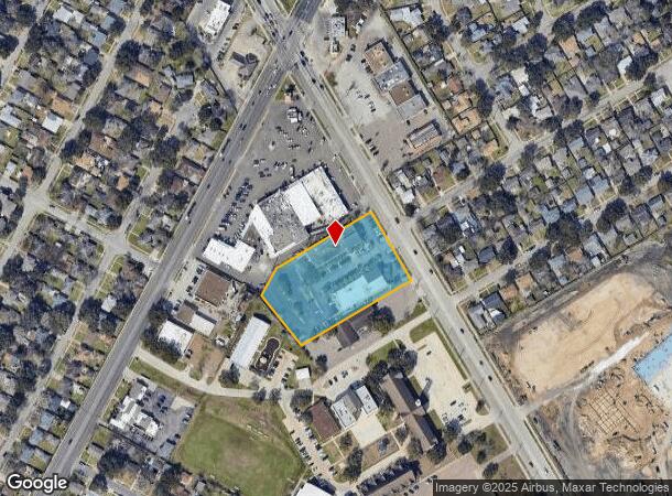  3833 S Staples St, Corpus Christi, TX Parcel Map