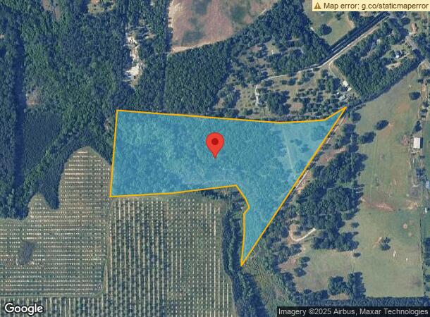  402 Buckeye Rd, Fort Valley, GA Parcel Map