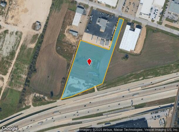  2610 Industrial Blvd, Temple, TX Parcel Map