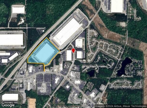  6705 Oakley Industrial Blvd, Union City, GA Parcel Map