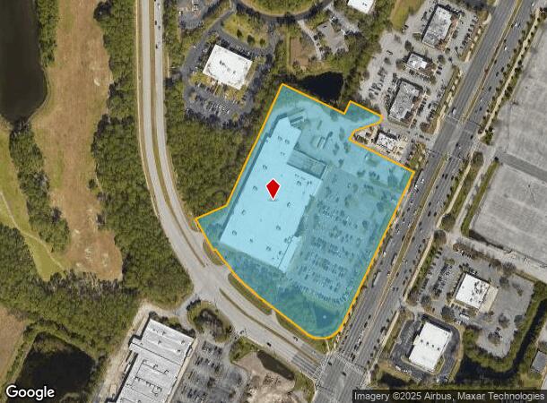  2380 W International Speedway Blvd, Daytona Beach, FL Parcel Map