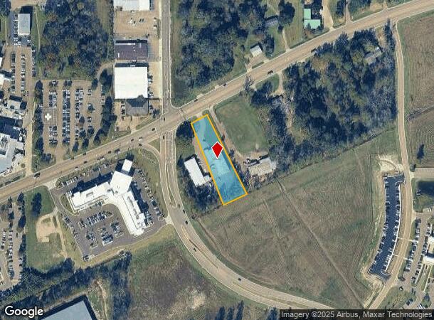  2702 Flowood Dr, Flowood, MS Parcel Map