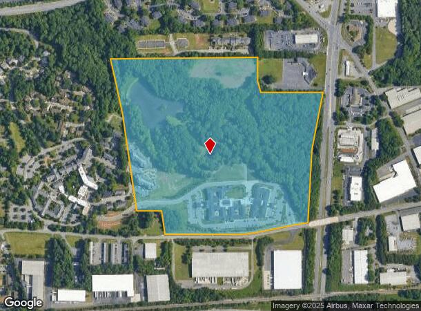  5101 Indiana Ave, Winston Salem, NC Parcel Map