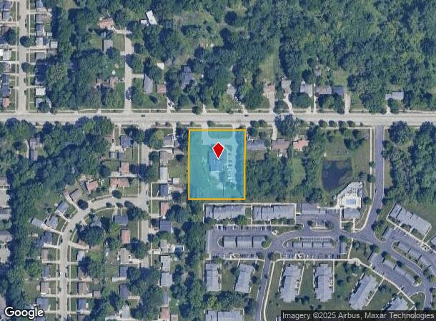 1430 Knapp St Ne, Grand Rapids, MI Parcel Map
