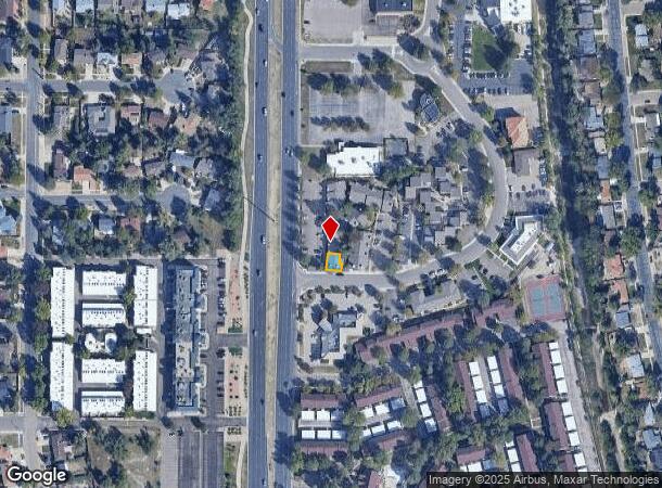  2123 N Academy Blvd, Colorado Springs, CO Parcel Map