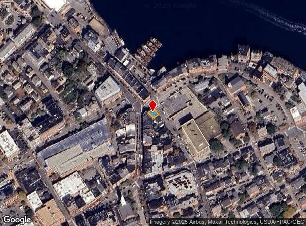  8 Bow St, Portsmouth, NH Parcel Map