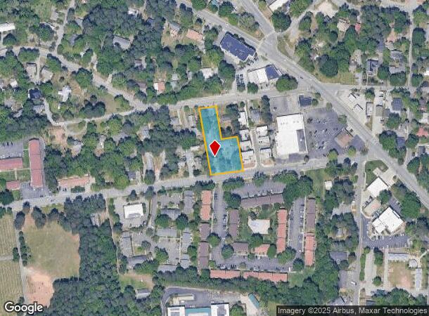 106 W Fidelity St, Carrboro, NC Parcel Map