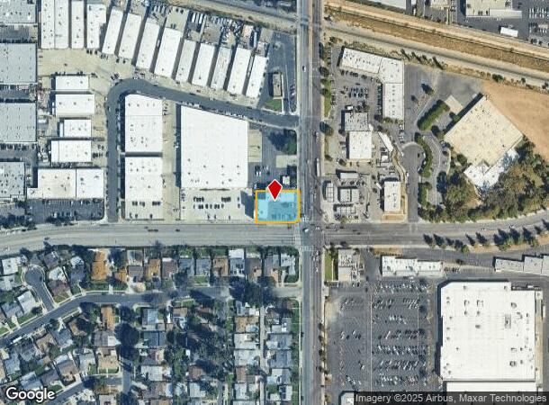 19703 Nordhoff St, Northridge, CA Parcel Map
