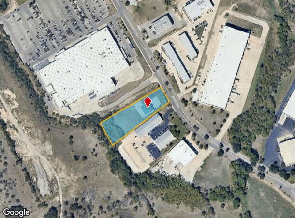  1733 Universal City Blvd, Universal City, TX Parcel Map