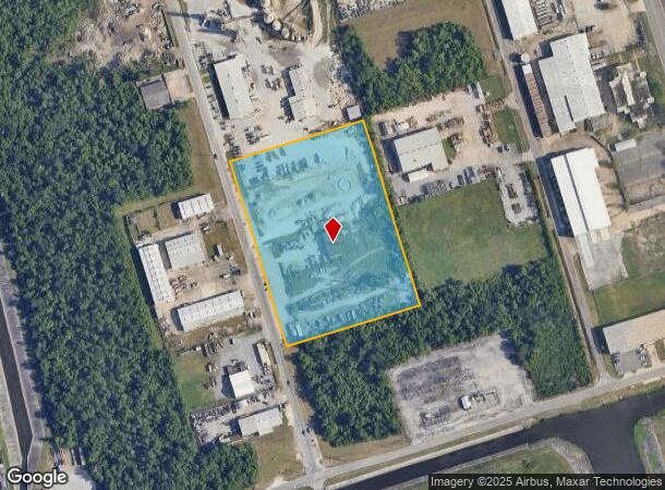 1445 Macarthur Ave, Harvey, LA Parcel Map