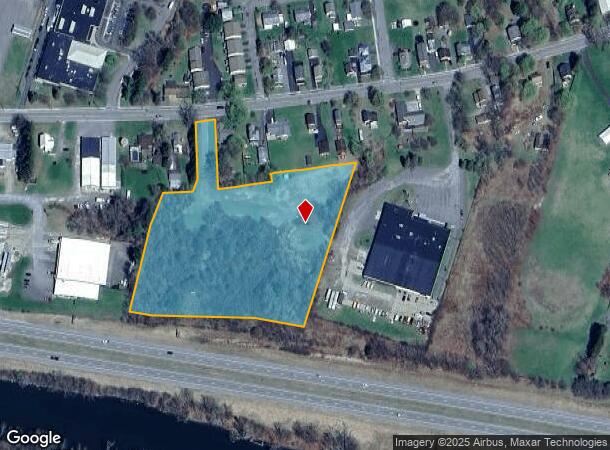 Rear River St St, Oneonta, NY Parcel Map