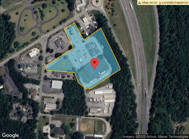  651 W Mills St, Columbus, NC Parcel Map