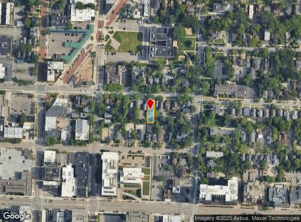  324 Catherine St, Ann Arbor, MI Parcel Map