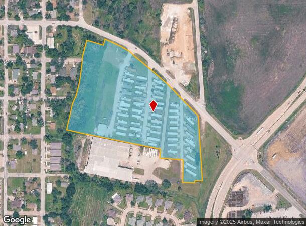 710 Rand Rd, Kaufman, TX Parcel Map