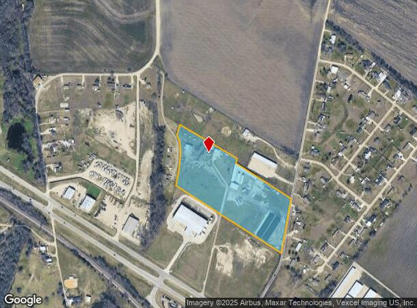  3633 S Highway 287, Waxahachie, TX Parcel Map