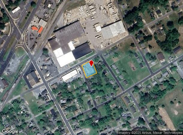 201 Holly St, Fruitland, MD Parcel Map