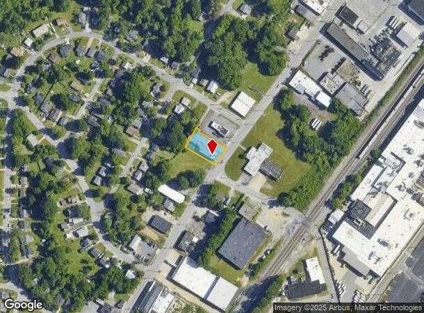  1934 W English Rd, High Point, NC Parcel Map